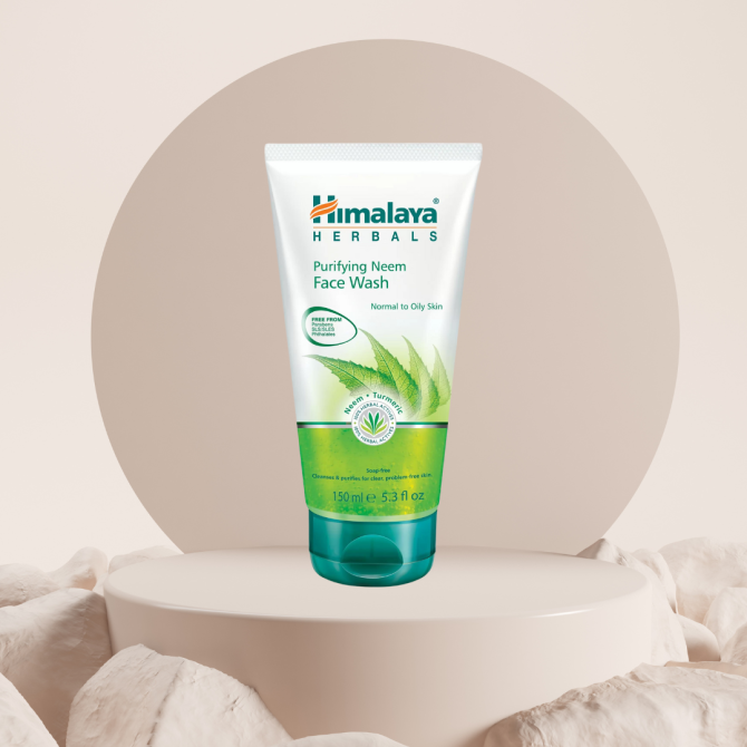 Почистващ гел за лице с нийм, Himalaya, 150 ml