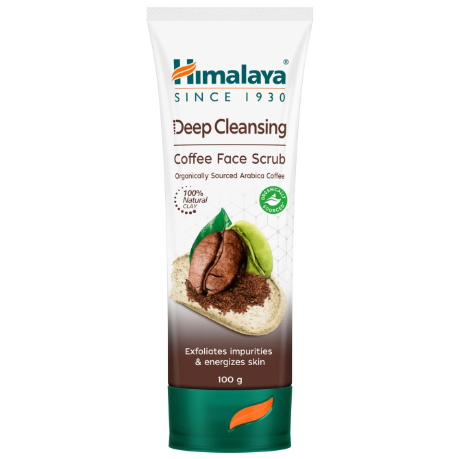 Deep Cleansing Coffee Scrub, Himalaya Wellness, 75 ml