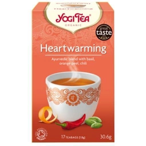 Yogi Tea, Heartwarming, 17 teabags