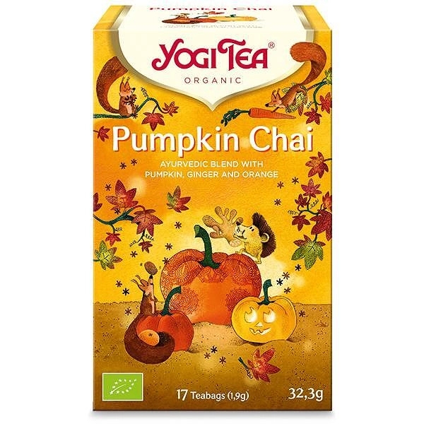 Yogi Tea, Pumpkin Chai, 17 teabags