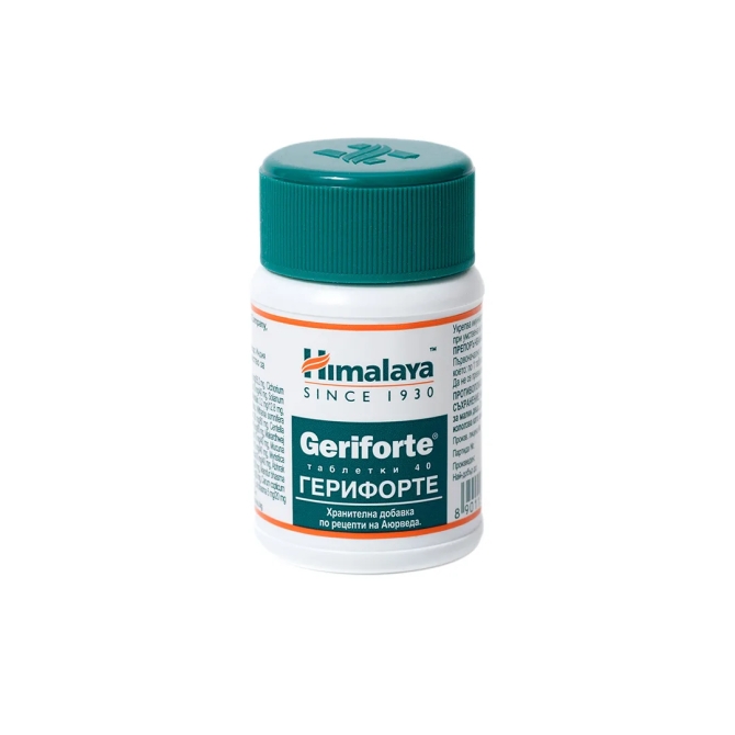 Geriforte, Himalaya Wellness, 40 Tabs